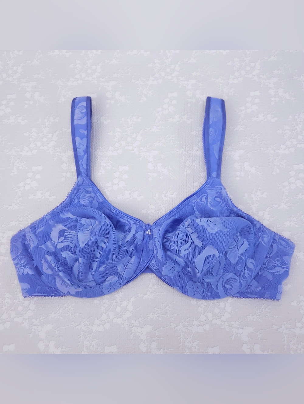 WACOAL Awareness Full-Figure Bra 34C Persian Jewel Blue Underwire